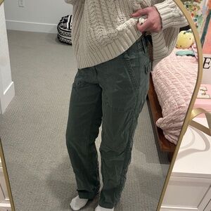 American Eagle Outfitters Dark Green Cargo Pants